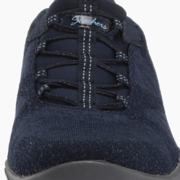Skechers Women's Breathe-Easy-Opportuknity  Navy Sneaker Size 9 and 10 - Picture 2 of 6